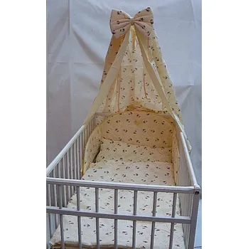 Souprava do postýlky 6 ti dílná Veselí medvídci žlutá není Scarlett