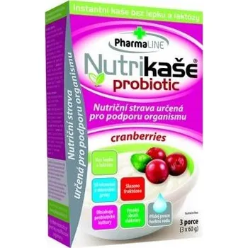 Nutrikaše probiotic s brusinkami 180 g (3x60 g)