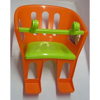 Doplněk pro panenku Sedačka křesílko sedák na kolo pro panenku plastová