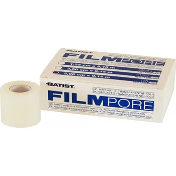Náplast FILMPORE - Fóliová transparentní náplast 5 cm x 9,15 m cívka, nesterilní - 6 Ks