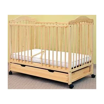 Dětská postýlka Postýlka Alek vyndavací příčky dřevěná šuplík