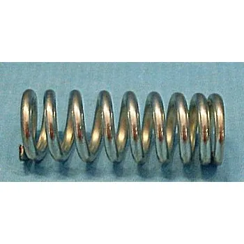 Pružina na kočárky rozpínací bez oček stříbrná