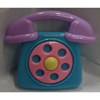 Hračka pro kojence Hrkačka chrastítko kousátko retro telefon