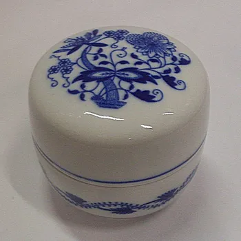 Doza Na prstýnky porcelánová cibulák Dubí cibulový dekor Royal dux Duchcov 134