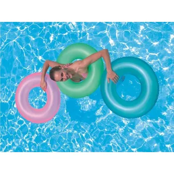 Kruh nafukovací 76 cm neonový velký