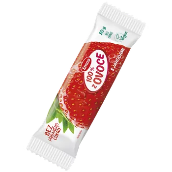 Emco Tyčinka 100 % z ovoce s jahodami 30 g