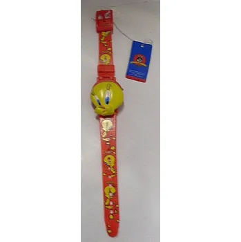 Hodinky Hodinky opravdové na ruku Tweety žluté