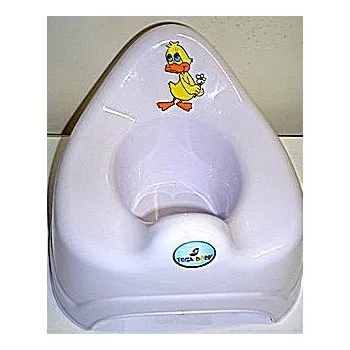 Kojenecká hygiena Hrající nočník velký pohodlný sed stabilní bílý