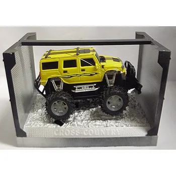RC model auta Auto R/C Hummer žlutý Cross country na dálkové ovládání s packem % 113