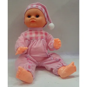 Panenka Miminko panenka Baby mrkací pevné tvrdé tělo vhodná do kočárku pro panenky holčička