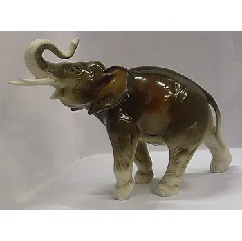 Slon Maxi velká porcelánová socha dárková česká výroba Royal dux Duchcov 25