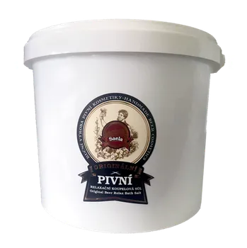 Koupelová sůl Saela Pivní relaxační koupelová sůl 3 kg