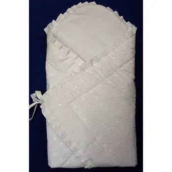 Zavinovačka Zavinovačka do proutěného koše vyšívaná bílá