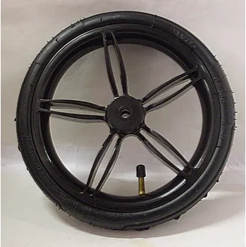 Cyklosvítilna Kolo kočárku malé přední černý střed průběžné 56