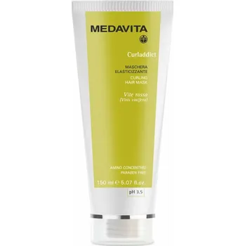 Vlasová regenerace Medavita CURLADDICT Maska pro kudrnaté a husté vlasy s výtažky vinné révy Obsah: 150 ml