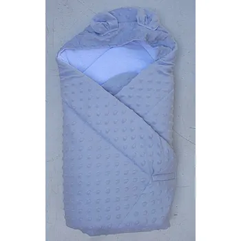 Zavinovačka Rychlozavinovačka s kapucí bavlna Modrá bublinky Novinka