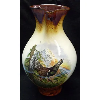 Džbán velký keramický s obrázkem tetřeva pro myslivce