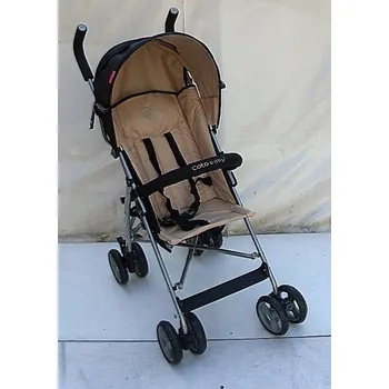 Kočárek Golfový kočárek JOG Lux černo béžový velmi skladny vhodný na cestování