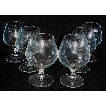 Sklenice Brandy sklenice Crystalex sada 6 kusů čiré na noze LO 8