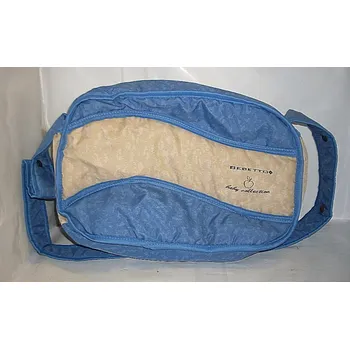 Přebalovací taška Kabela taška na kočárek Bebetto béžovo blaedě modrá