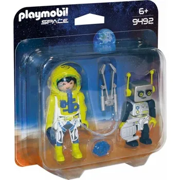 Stavebnice Playmobil Playmobil 9492 Kosmonaut a robot