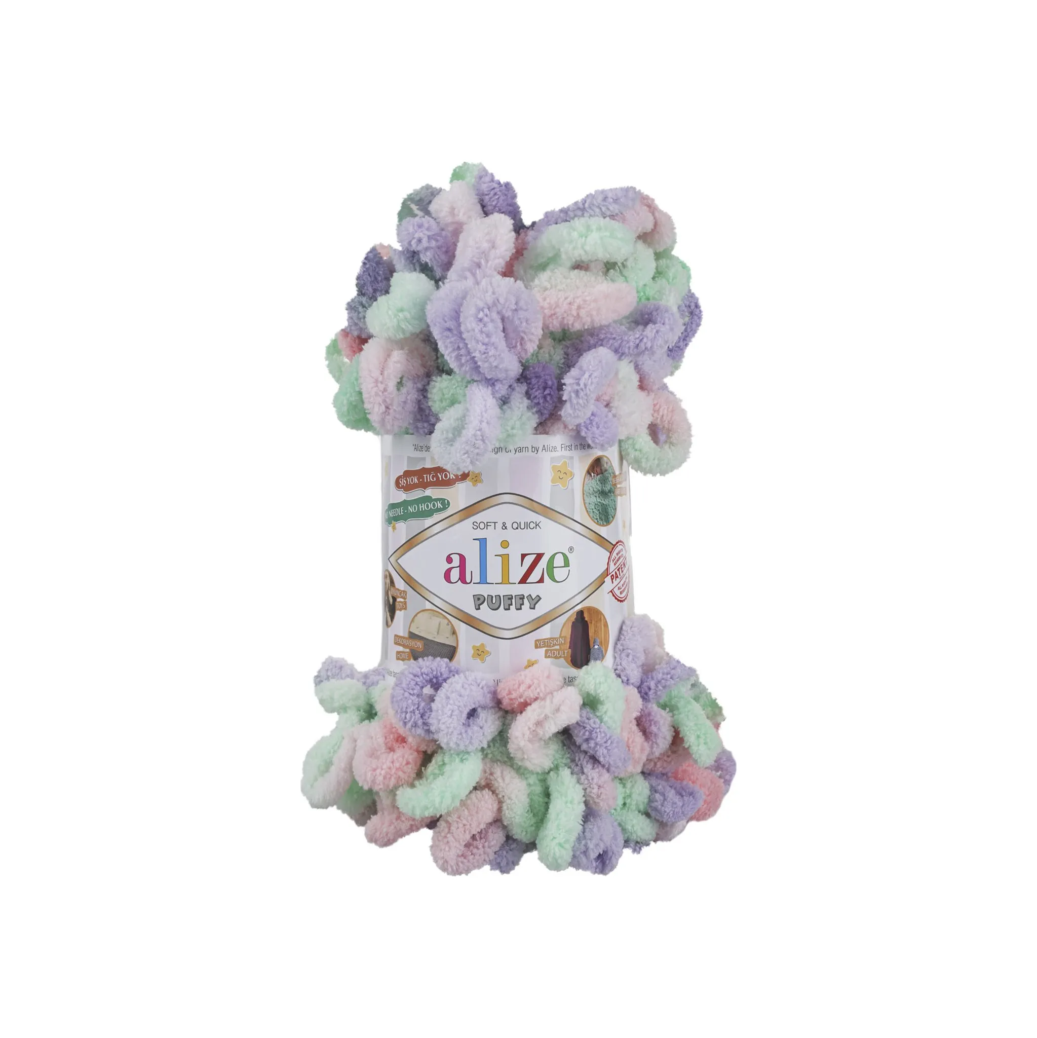 Fotografie 1 - Příze Alize Puffy Color 5938