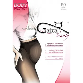 Dámské punčochy Dámské punčochové kalhoty Gatta Body Protect 20 den golden/odd.béžová 4-L