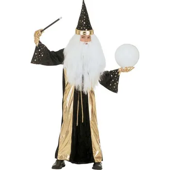 Karnevalový kostým Dětský kostým - Kouzelník Barva: černá, Velikost: 8/10 let - 140cm