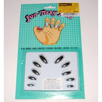 Karnevalový doplněk Nehty barevné