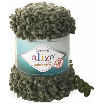 Příze Alize Puffy Fine Ombre Batik