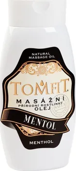 Masážní přípravek Tomfit Menthol přírodní masážní olej