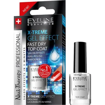 Lak na nehty Eveline Cosmetics X-Treme Gel Effect Top Coat 12 ml
