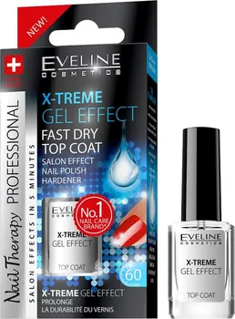 Lak na nehty Eveline Cosmetics X-Treme Gel Effect Top Coat 12 ml
