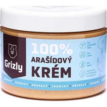 Grizly Arašídové Máslo křupavé 500 g
