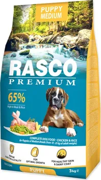 Krmivo pro psa Rasco Premium Junior Medium Chicken/Rice
