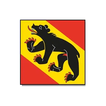 Vlajka Vlajka kanton Bern o velikosti 90 x 90 cm