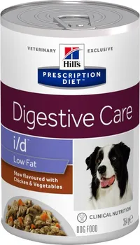 Krmivo pro psa Hill's Prescription Diet Adult Digestive Care I/D Low Fat Chicken/Rice/Vegetables 354 g