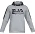 Pánská mikina Under Armour Microthread Fleece Graphic Hoodie šedá