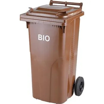 Železářství Plastová popelnice MEVA 120 l - bio