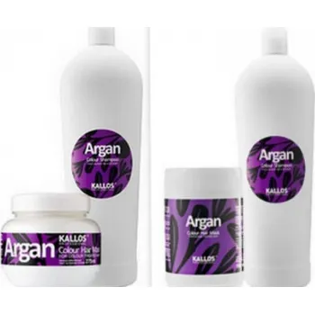 Kosmetika AKCE: Kallos Argan Set - šampon, maska, kondicionér, 1000 ml + maska, 275 ml
