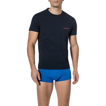 Pánské tričko Pánské tričko 2pcs 111267 9P717 27435 tmavě modrá - Emporio Armani tmavě modrá 2XL