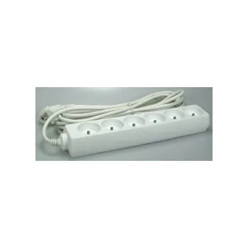 Prodlužovací kabel Prodlužovací přívody - 6 zásuvek / 3 m