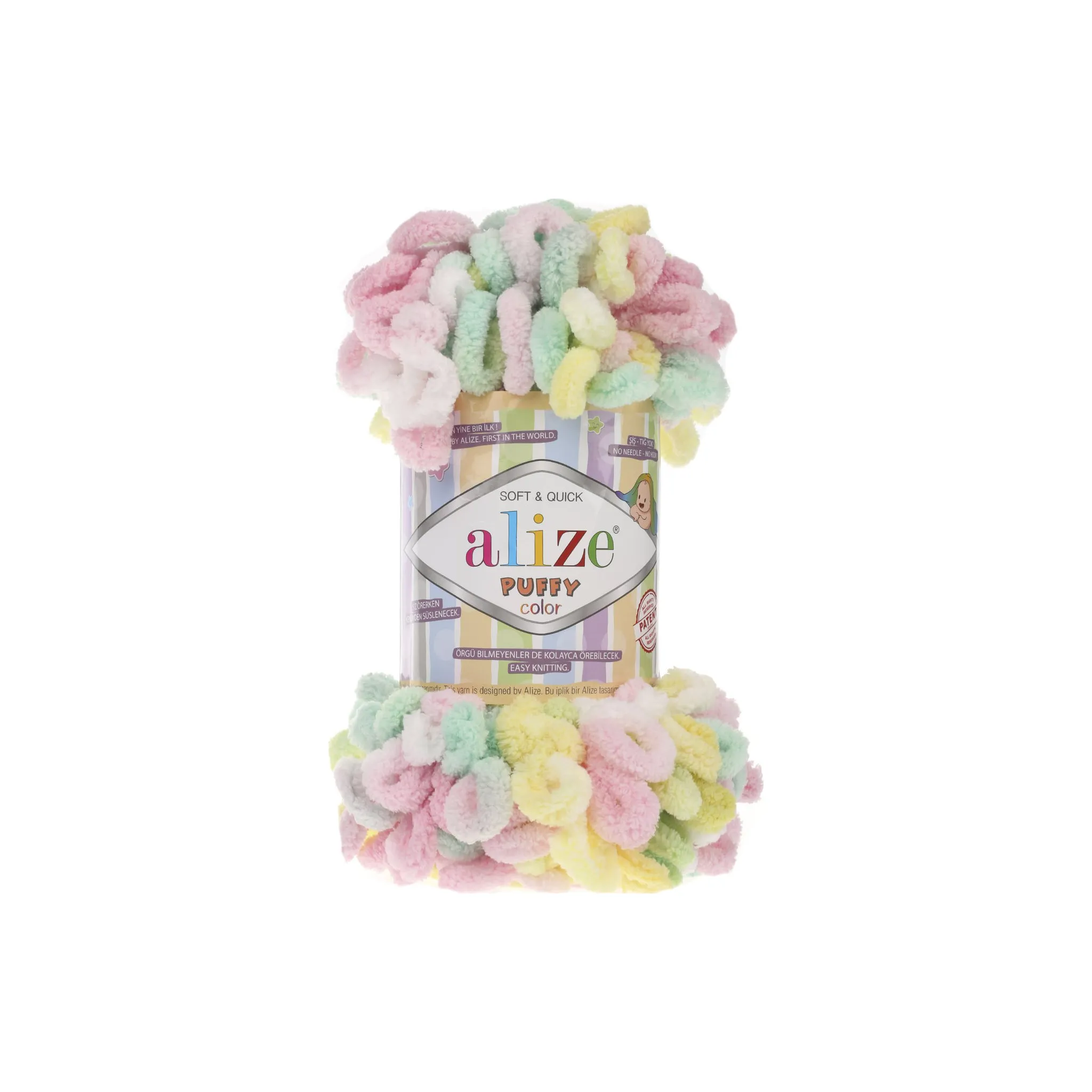 Fotografie 1 - Příze Alize Puffy Color 5862