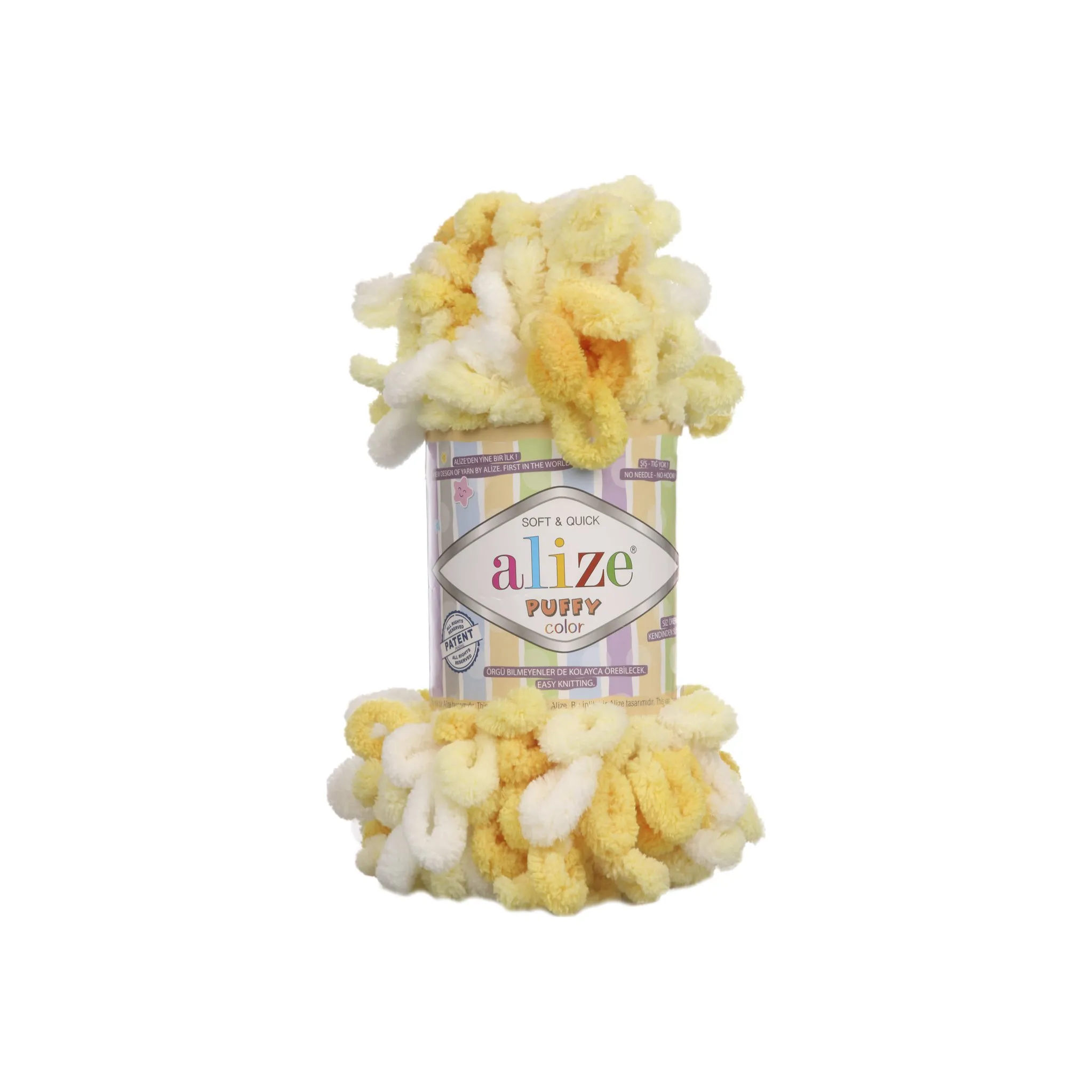 Fotografie 1 - Příze Alize Puffy Color 5921