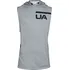 Pánská vesta Under Armour Mk1 Terry Sleeveless Hoodie šedá
