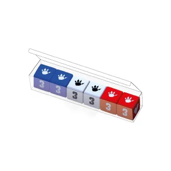 Desková hra REXhry Vládce Tokia - Kostky v národních barvách