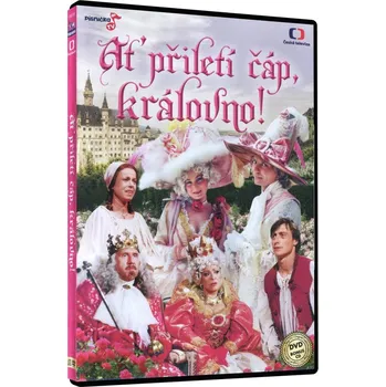 DVD film DVD Ať přiletí čáp, královno! (1987)