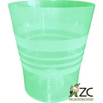 Obal na květináč Květináč Orchid - 11cm zelený