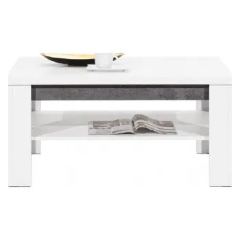 Konferenční stolek Konferenční stolek Brando - bílá / beton