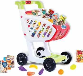 Hra na obchod Rappa Dětský nákupní vozík s českým zbožím